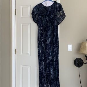 Full length sequin gown